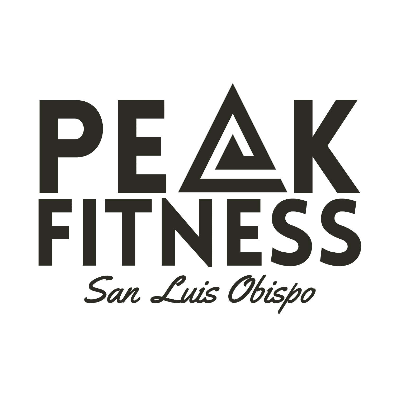 Peak Fitness SLO logo