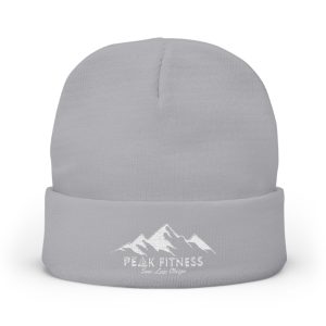 PEAK on Peaks Logo Knit Beanie (Embroidery)